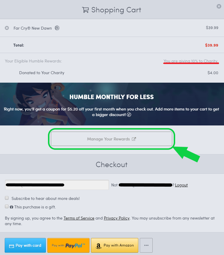 Buy Humble Wallet Reload $50 from the Humble Store