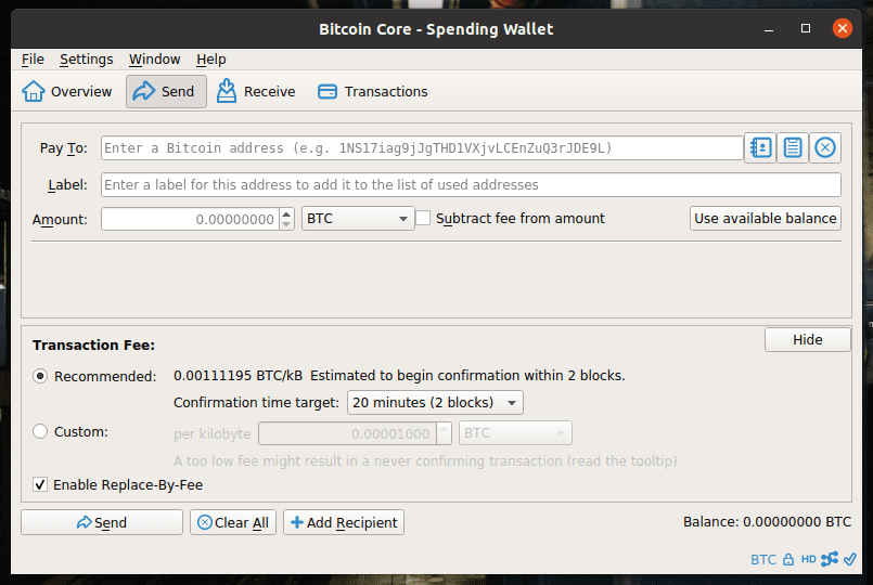 A Complete Guide on the Original BTC- Bitcoin Core Wallet!