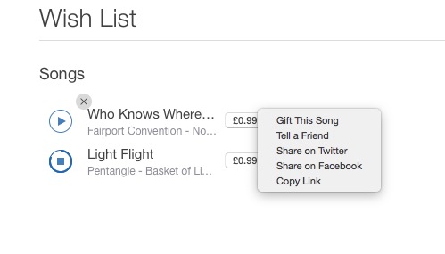 Using Wish List feature at iTunes Store. - Free Online Library