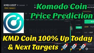 Komodo (KMD) live coin price, charts, markets & liquidity