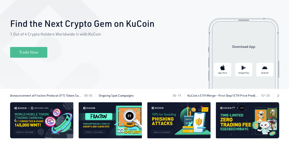 KuCoin Exchange Review - Details, Pricing, & Features