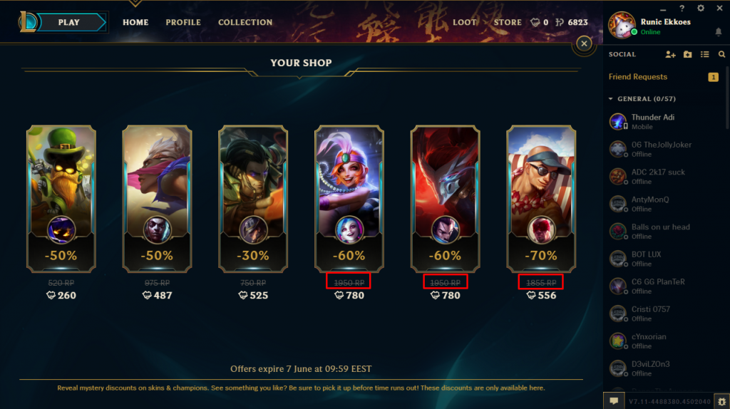 Iron 1 Account | Buy League of Legends Accounts at UnrankedSmurfs