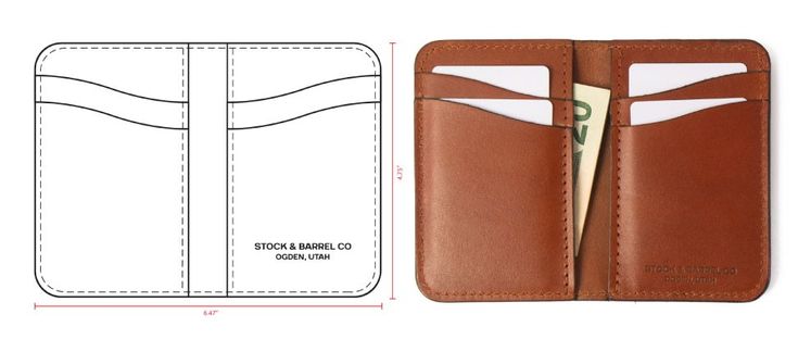 Free Leather Craft Templates - Black Flag Leather Goods