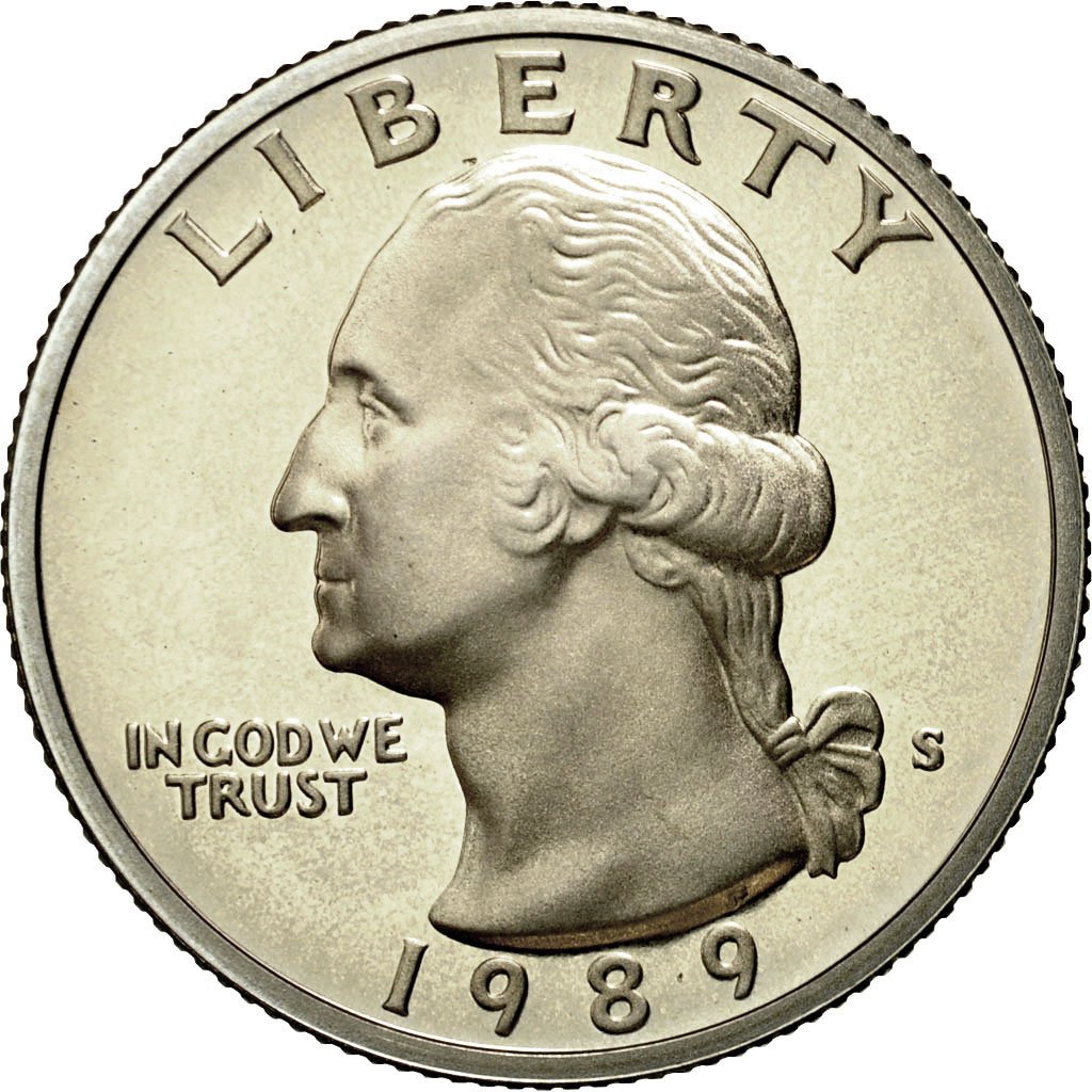 1/4 dollar , USA - Coin value - cryptolove.fun