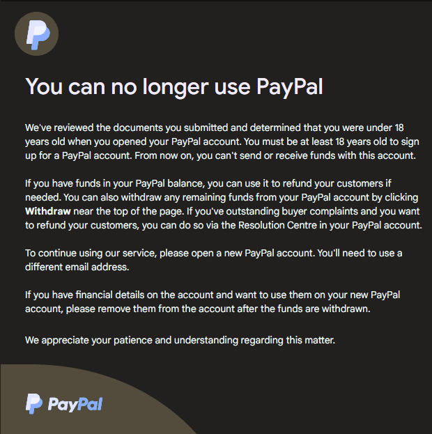 PayPal Account Is Limited - Read This If You Need Help With It! | Page 18