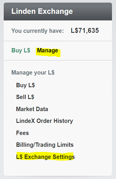 Linden Dollar LD: Currency Exchange Rates Table