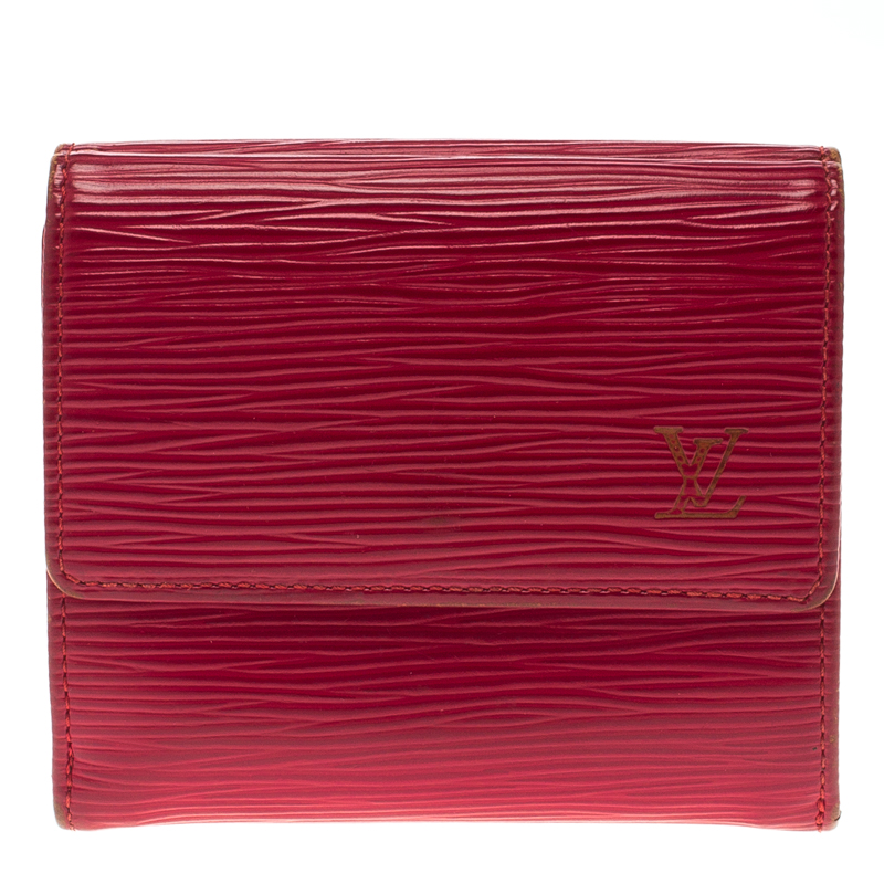 Louis Vuitton Marco Wallet Red Epi Leather – heatstation