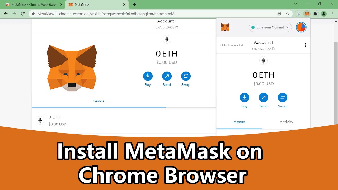 @Metamask# Metamask is a browser extension for Google Chrome