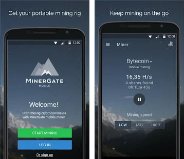 MinerGate Mobile for LG X Fast - free download APK file for X Fast