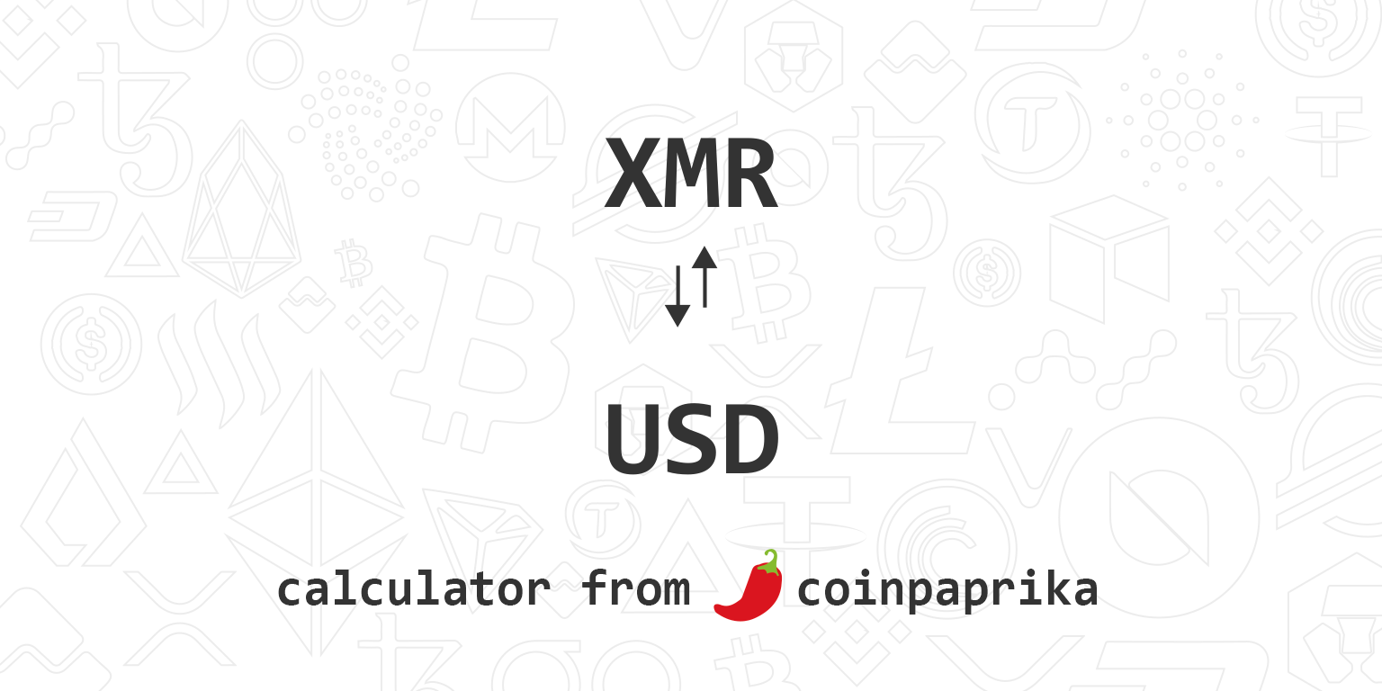 XMR to USD | Convert Monero to United States Dollar | OKX