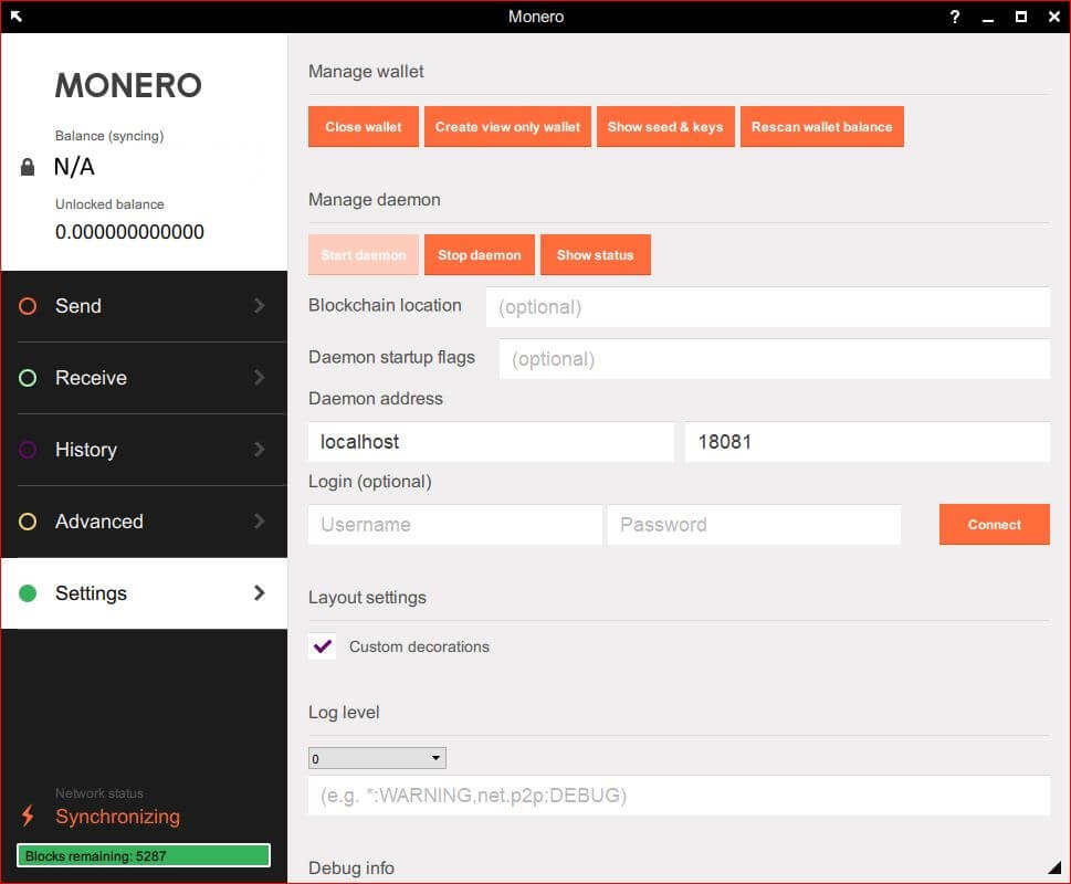 Daemon on Monero GUI wallet is unable to sync · Issue # · monero-project/monero-gui · GitHub