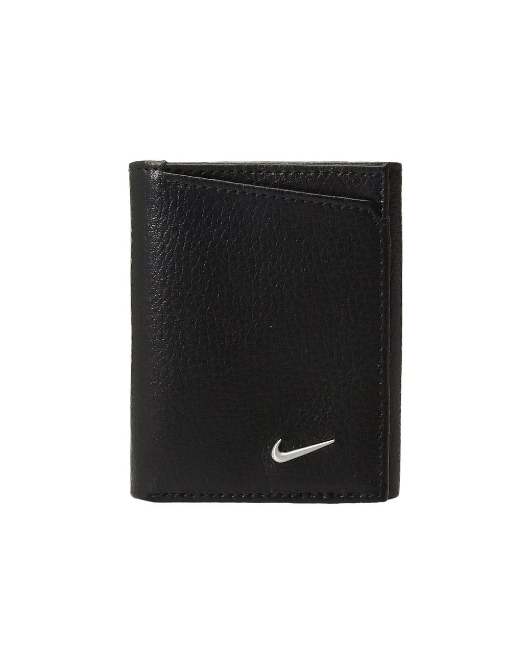 Nike Men Tri-Fold Wallet Wallet - Black/White, One Size