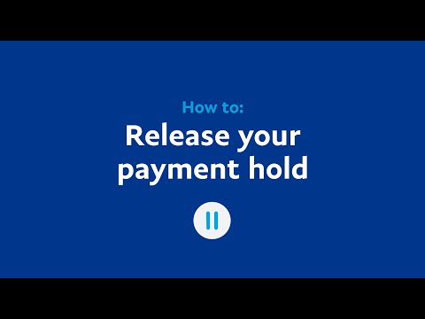 New PayPal account – payments on hold and accessing your money quicker | PayPal CA