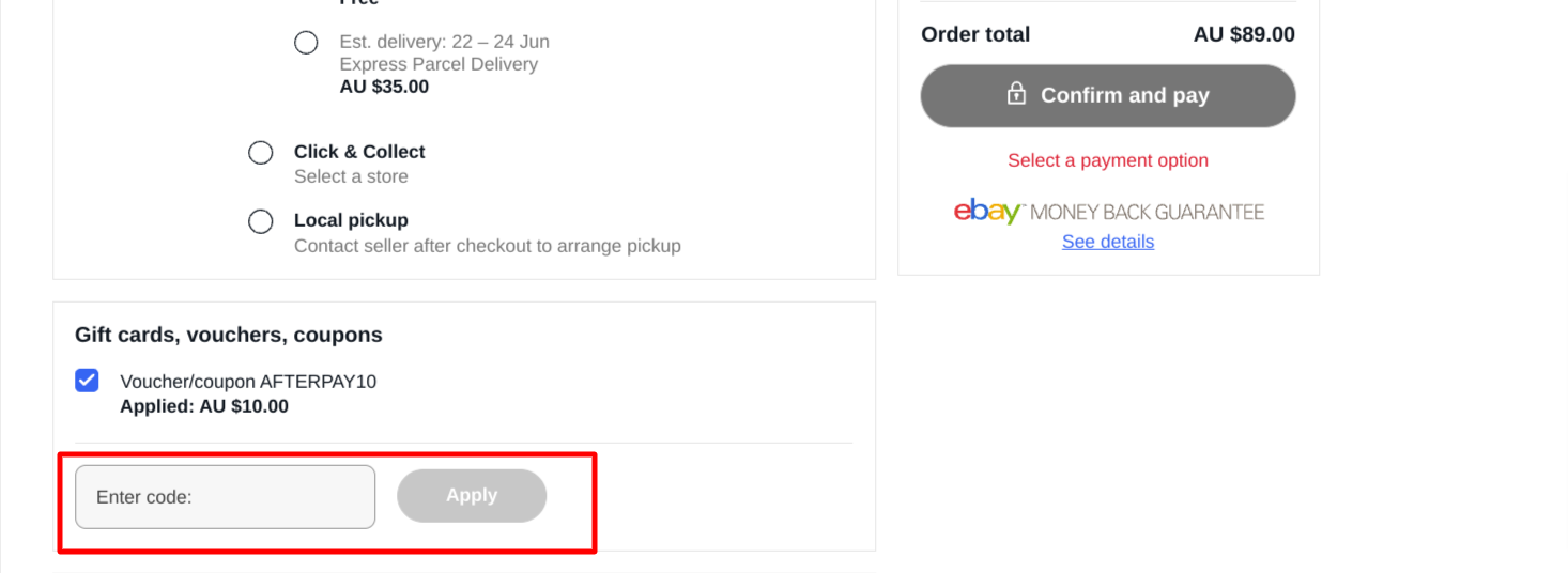 eBay Coupon FAQs