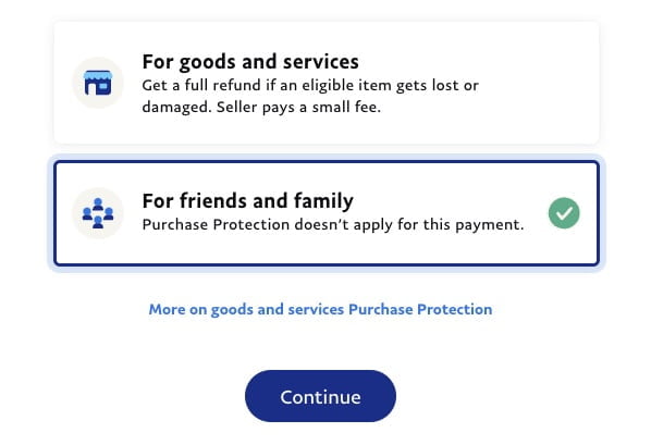 Why can my Business account no longer receive friends and family payments? | PayPal US