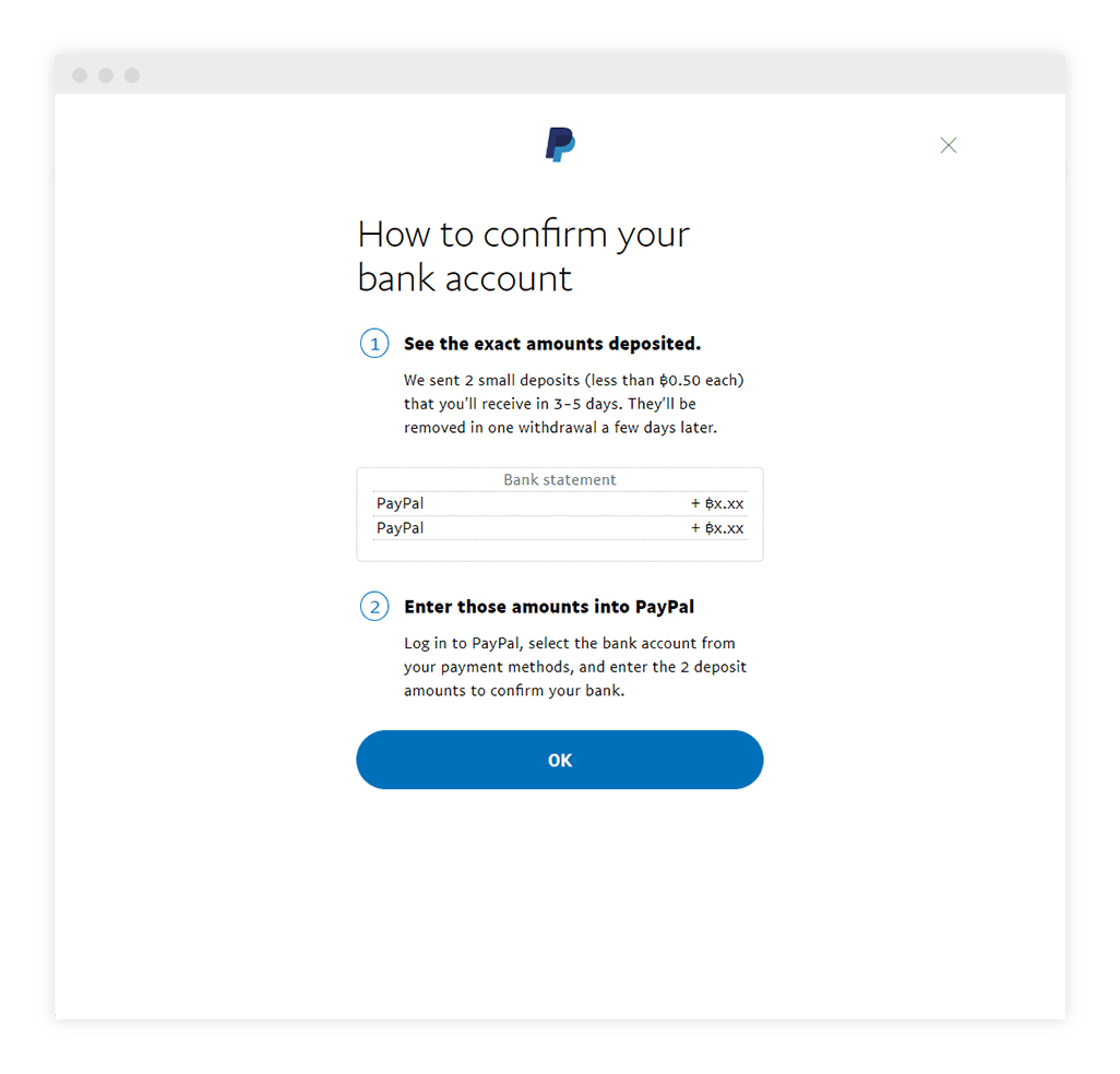 How do I confirm my bank account with PayPal? | PayPal AU