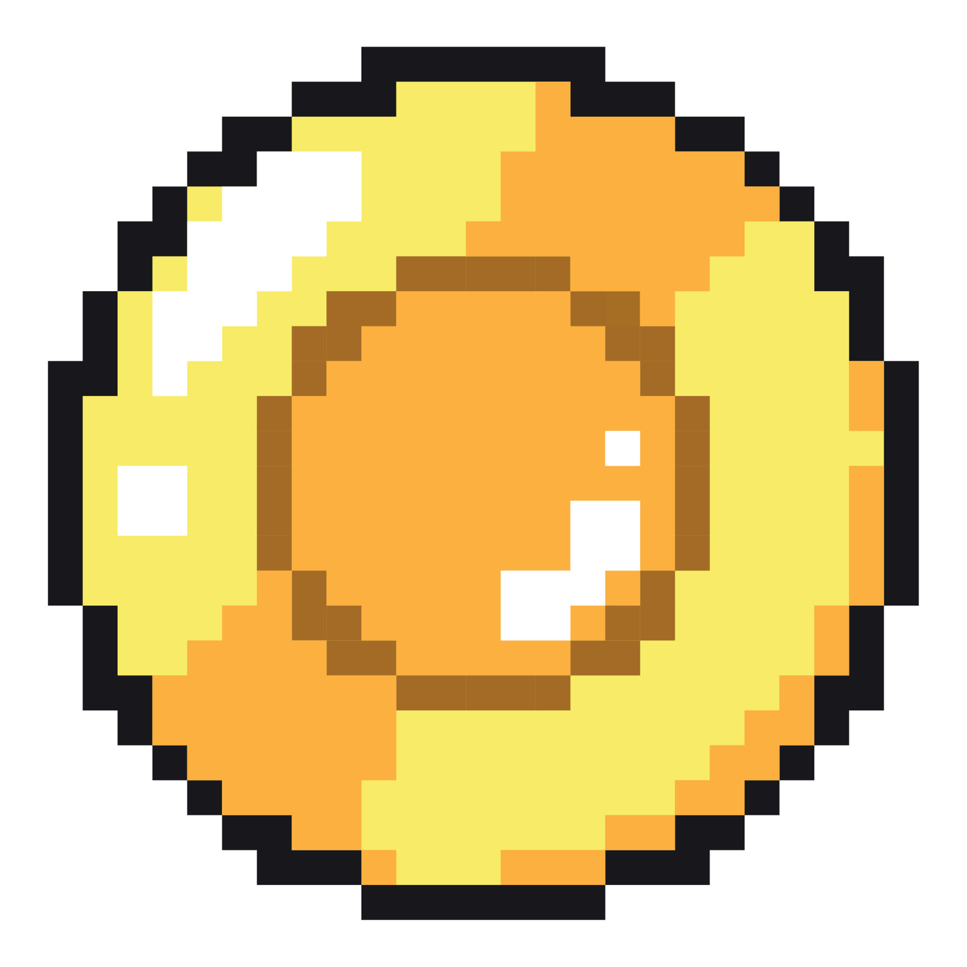 Pixel Art Legendary Copper Coin