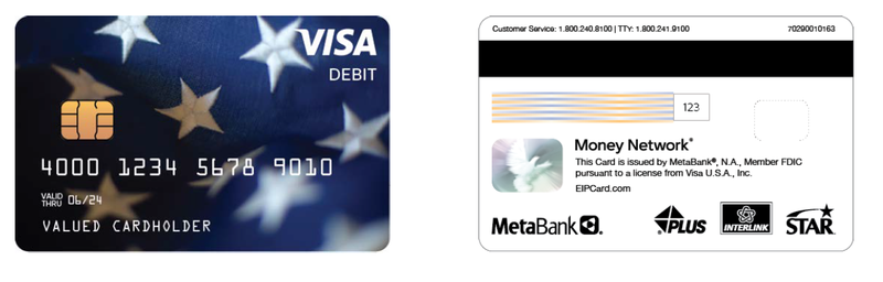 Visa® Debit Card without SSN - MAJORITY