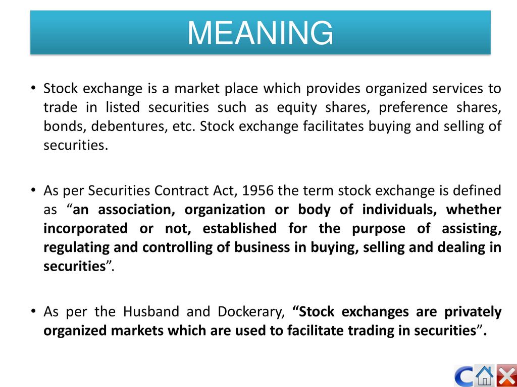 Stock exchange - Wikipedia