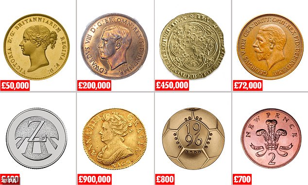 The 10 rarest and most valuable coins revealed worth up to £ | The Sun