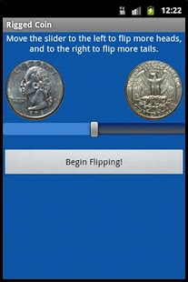 Rigged Coin Flip in your macOS menu bar