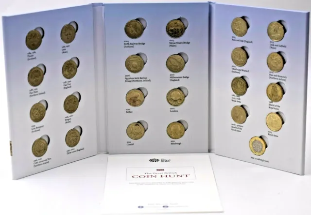 The Great British Coin Hunt 50p Coin Collector Album - CrawleyCoins