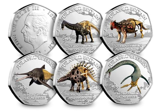 Dinosaur-themed coins unveiled by the Royal Mint | The Independent