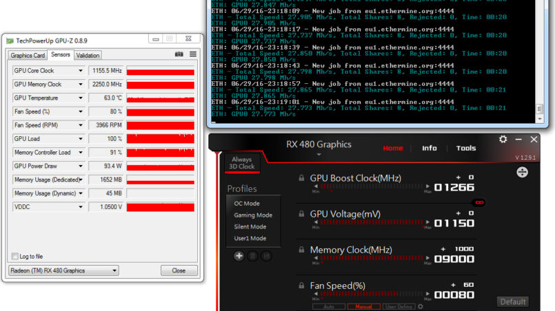 31MH/s Ethereum BIOS Mod for the HP OEM AMD Radeon RX w/ Samsung Memory - Brendan Greenley