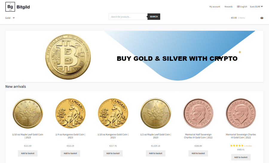 Buy Precious Metals with Bitcoin: Gold, Silver, and so on