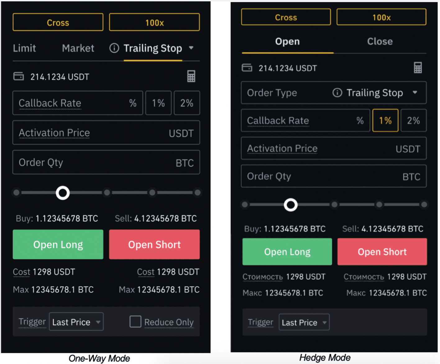 Market Order Trailing Stop - Futures API - Binance Developer Community