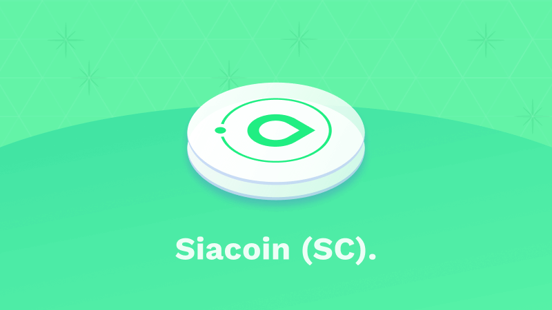 Siacoin Price today in India is ₹ | SC-INR | Buyucoin