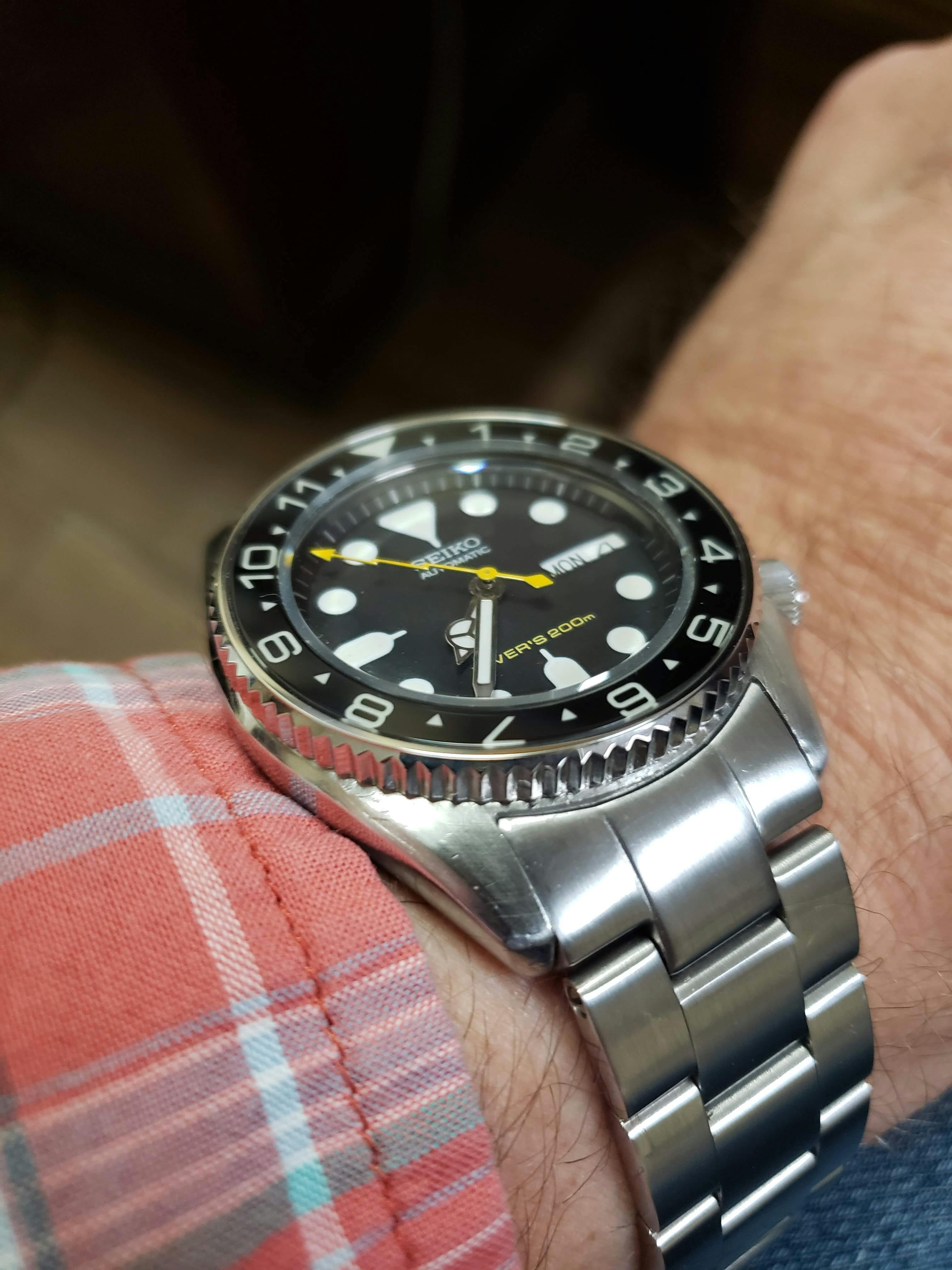 SKX Coin Edge Bezel - CTCE Polished | Crystaltimes USA