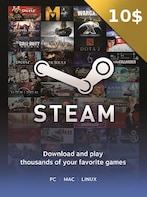 Steam Gift Card 10 USD