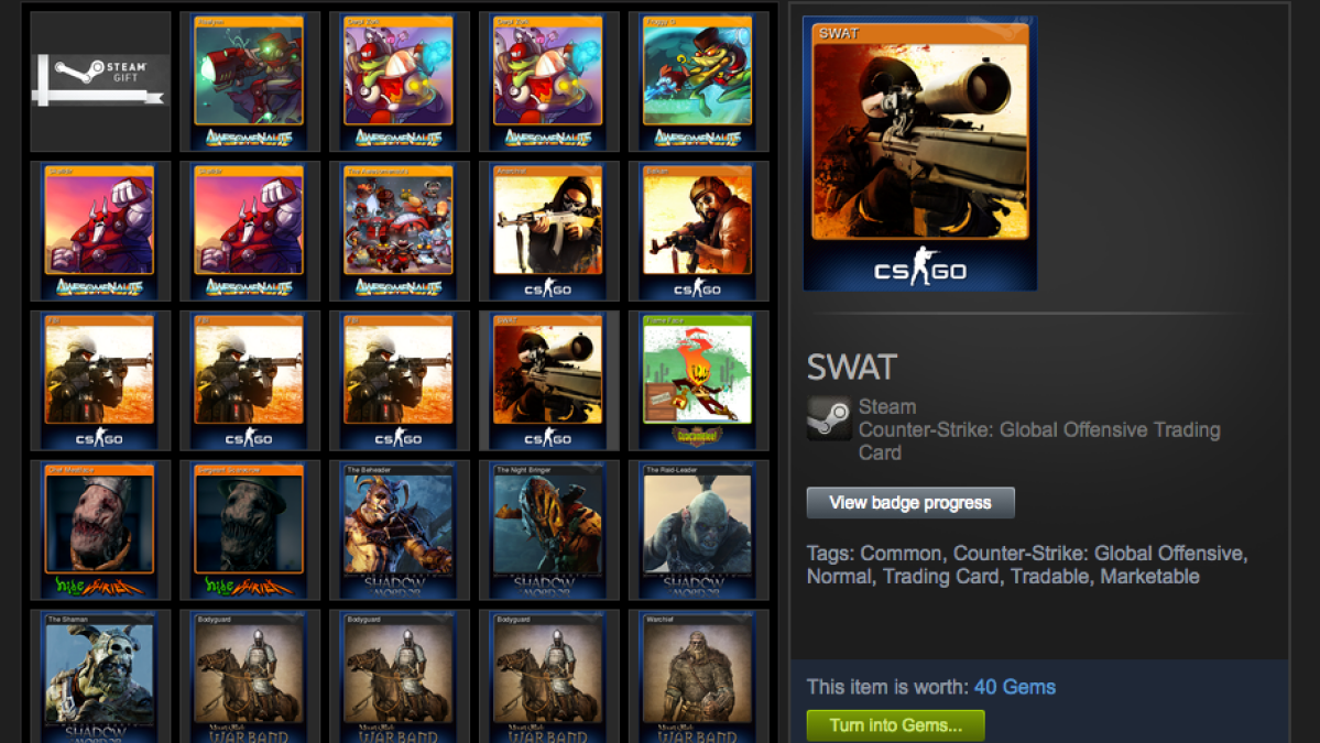 The 7 most expensive Steam Trading Cards - Dot Esports