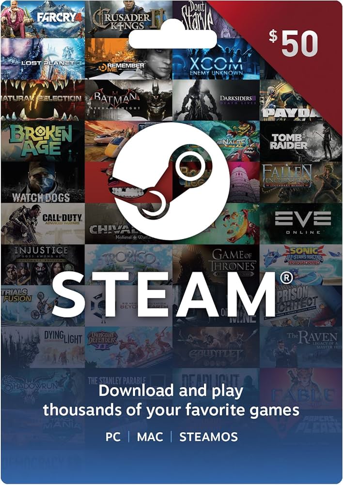 Buy a Steam Card Online | Email Delivery | Dundle (US)