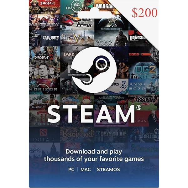 Steam Gift Cards