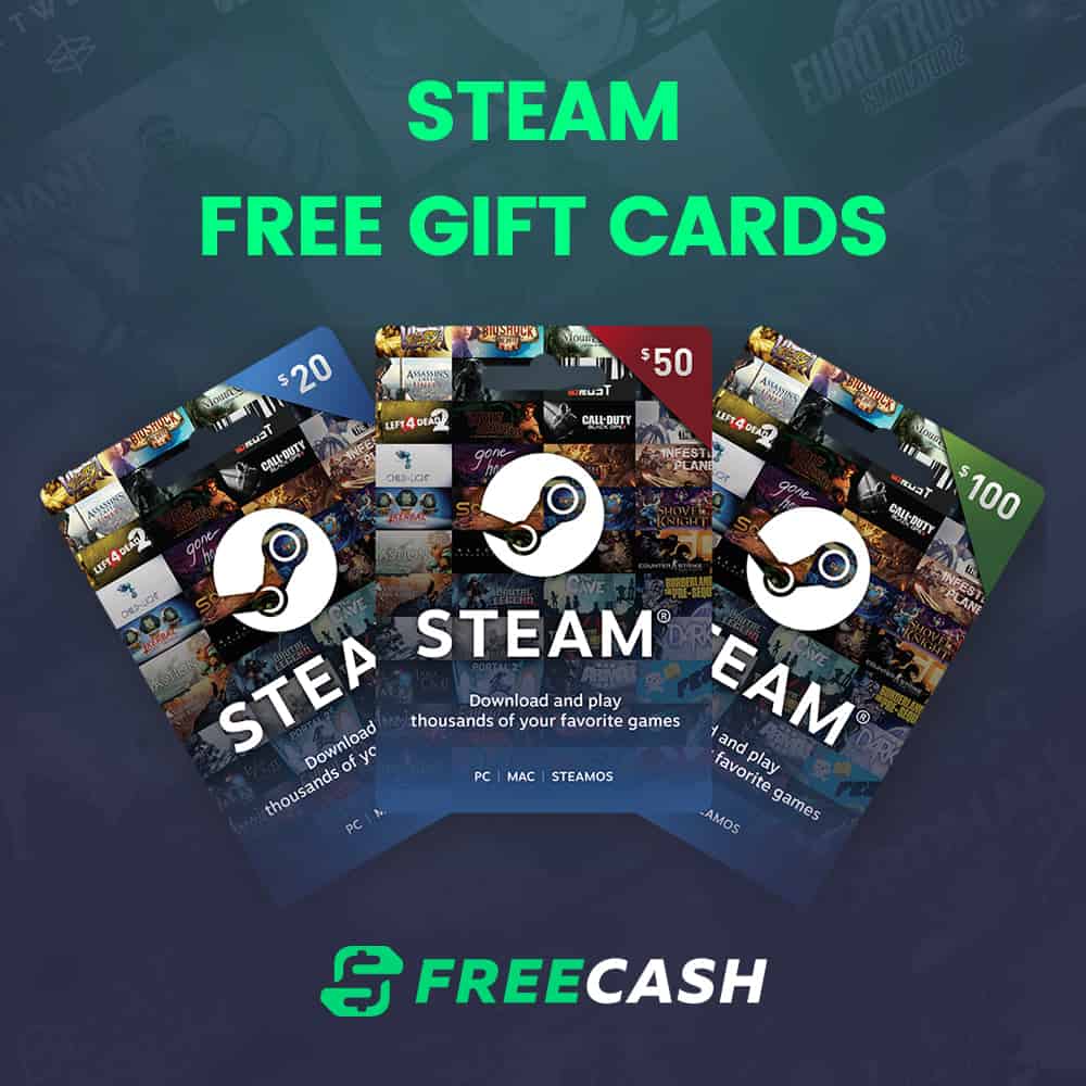 21 Free Steam (Gift cards) ideas | gift card giveaway, gift card, steam