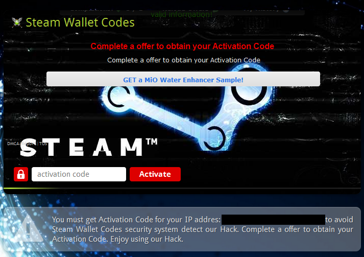 Redeem a Steam Gift Card or Wallet Code