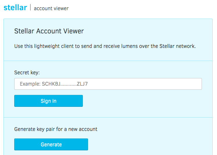 Stellar Account Viewer: Send and Receive Lumens - GalacticTalk - Stellar Forum