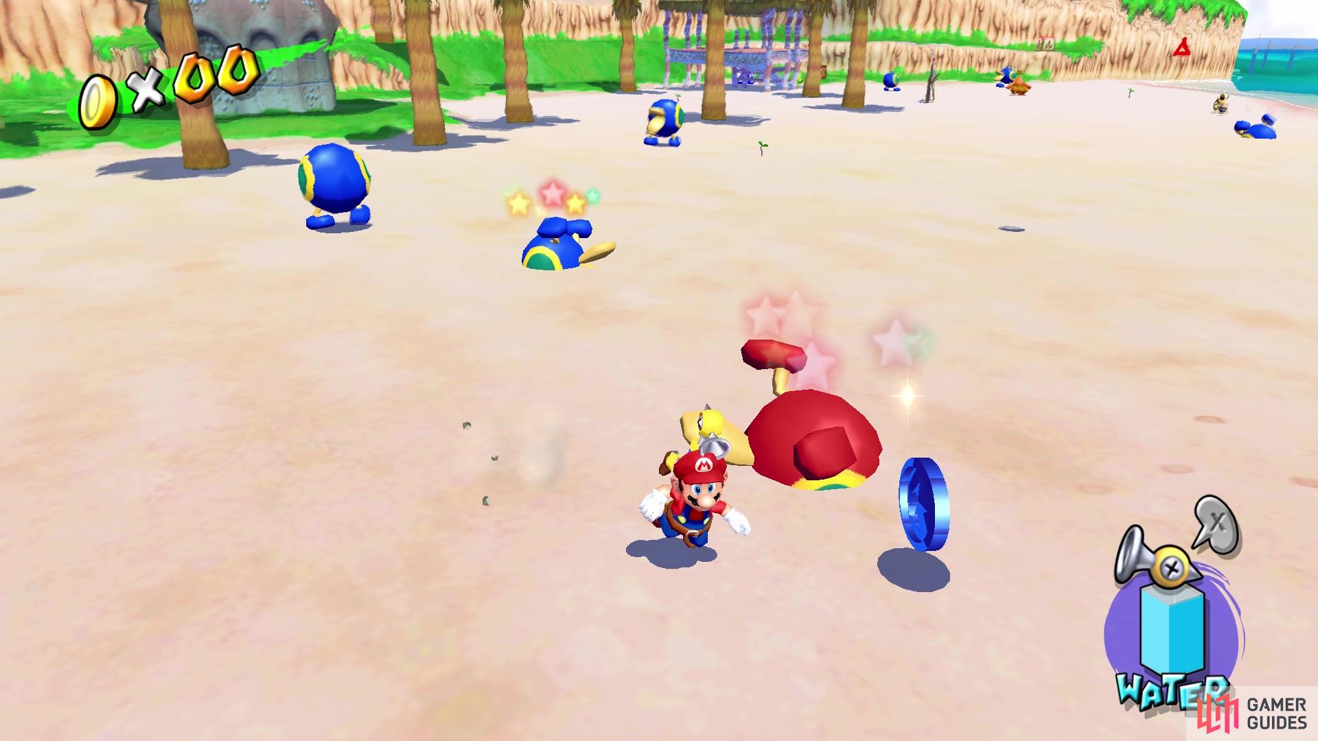 Super Mario Sunshine/Blue Coins — StrategyWiki | Strategy guide and game reference wiki