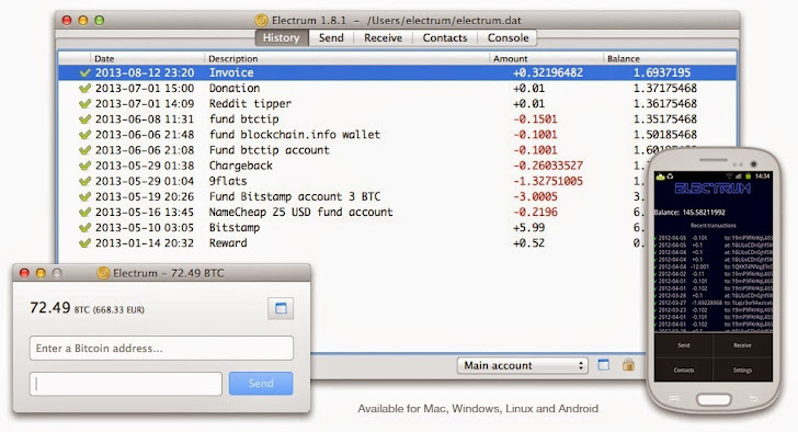 Tails - Exchanging bitcoins using Electrum