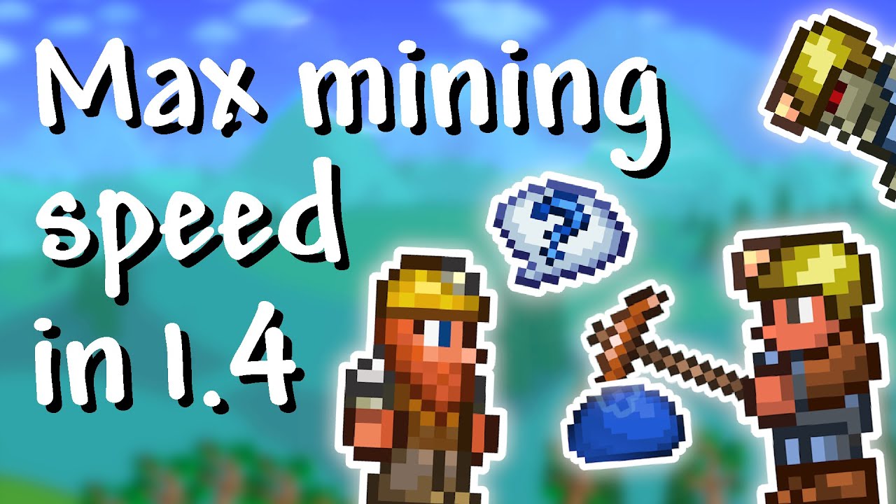 New Blog - Fastest mining speed and what about mining armor | Terrarian Amino