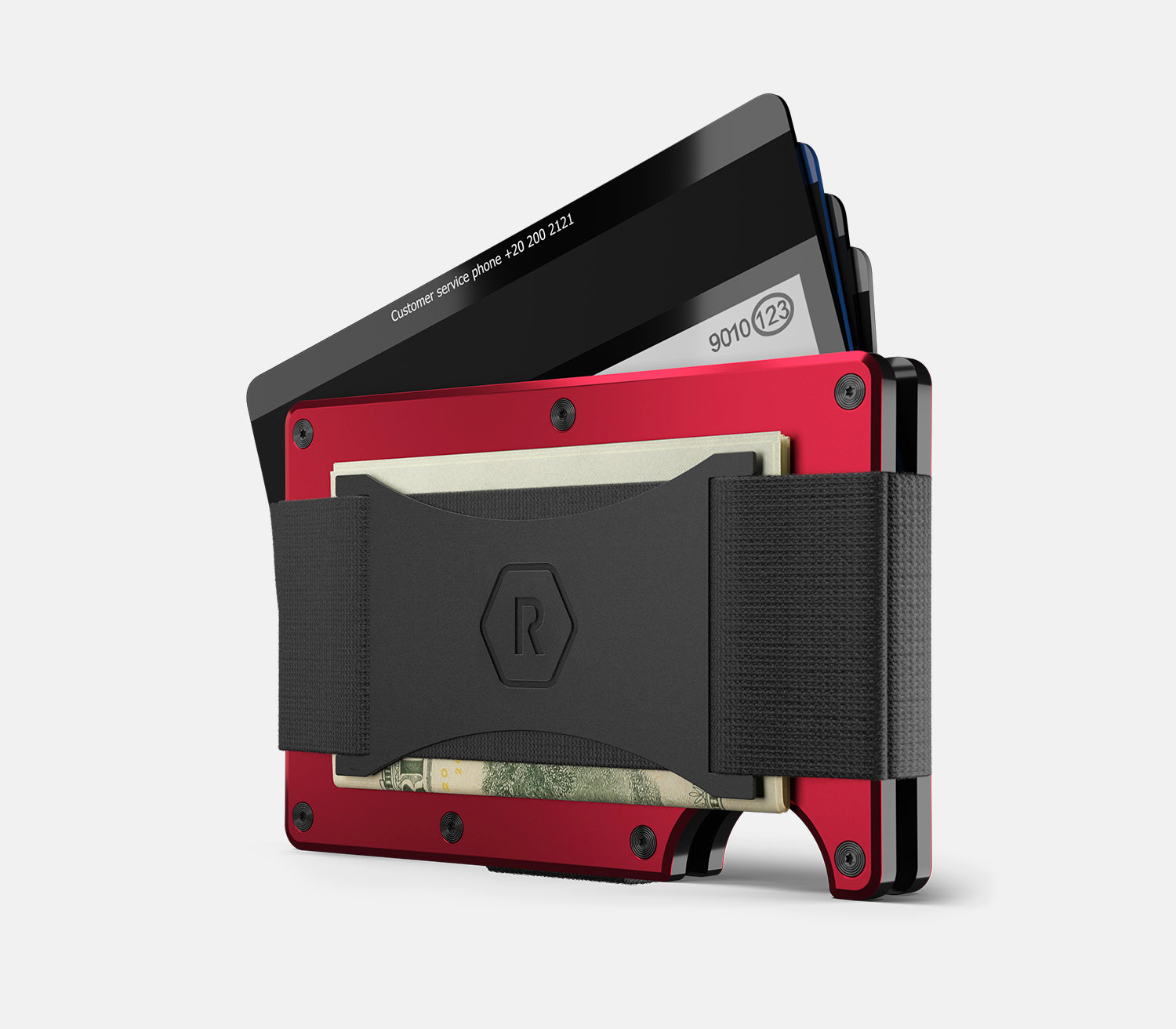 Elkerson Ridge Wallet In Black & Red