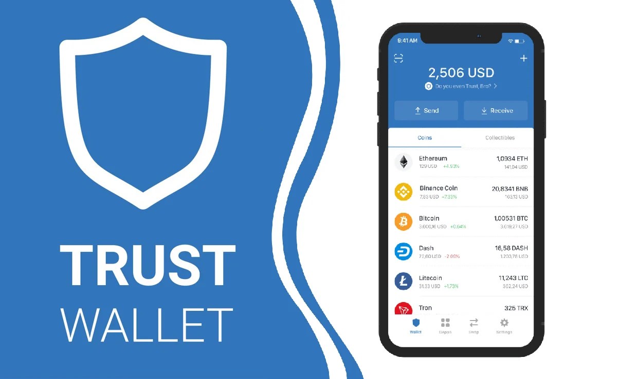 ‎Trust: Wallet Crypto e Bitcoin su App Store