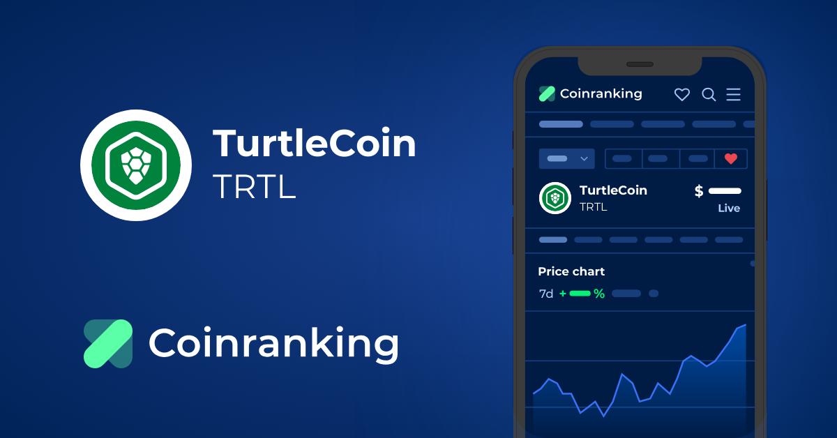 TRTL ($) - TurtleCoin Price Chart, Value, News, Market Cap | CoinFi