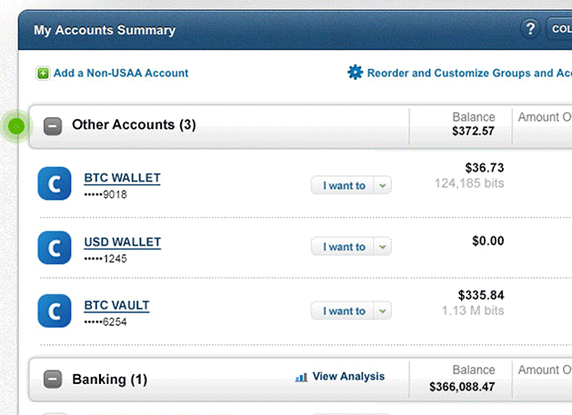 USAA Piloting Integration of Coinbase Wallet Balances in Online Banking | Finance Magnates