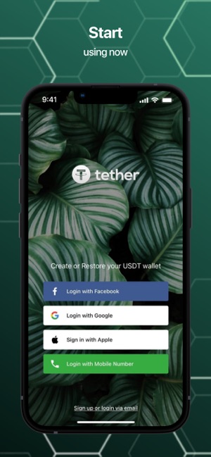 Tether wallet - Mobile USDT wallet | Payperless