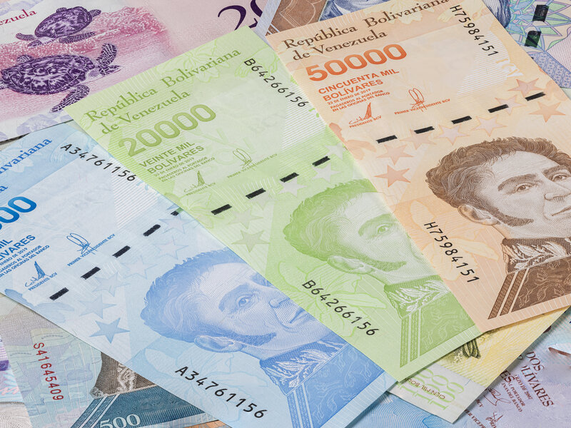 Venezuelan bolivar (VEF) to US Dollar (USD) exchange rate history