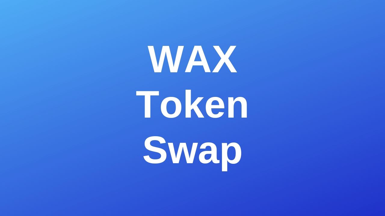 WAX exchange | WAXP price live | SimpleSwap