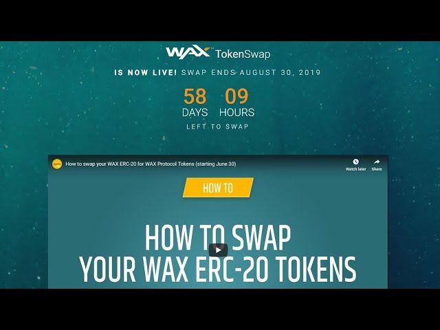 Exchange WAX (WAXP) | SwapSpace Exchange Aggregator